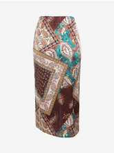 Bohemian-High-Waisted-Bustle-Skirt-Brown-2